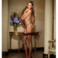 Thigh High Fishnet Black Os Inmilanin by  DRMG - 