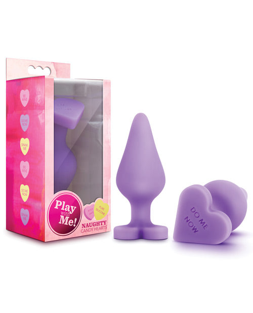 Blush Play with Me Naughty Candy Heart Do Me Now Plug
