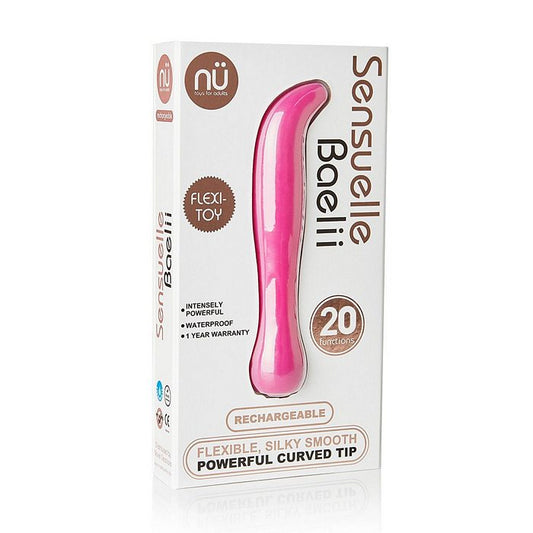 NU Sensuelle Baelii 20 Function Waterproof USB Rechargeable Classic Vibrator