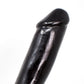 Basix 10 Inch Black Suction Cup Dildo
