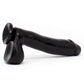 Basix 10 Inch Black Suction Cup Dildo
