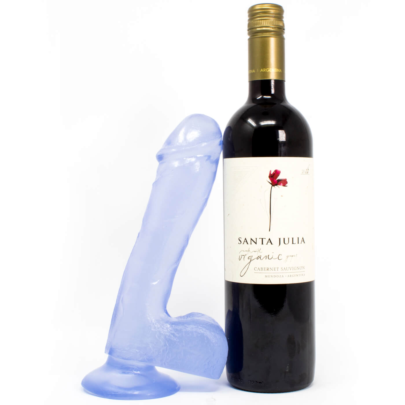 Basix 7.5 Inch Suction Base Dildo
