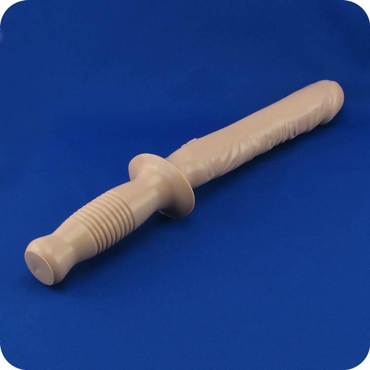 Large 10 Inch Realistic Manhandler Dildo by  Doc Johnson -  - 3