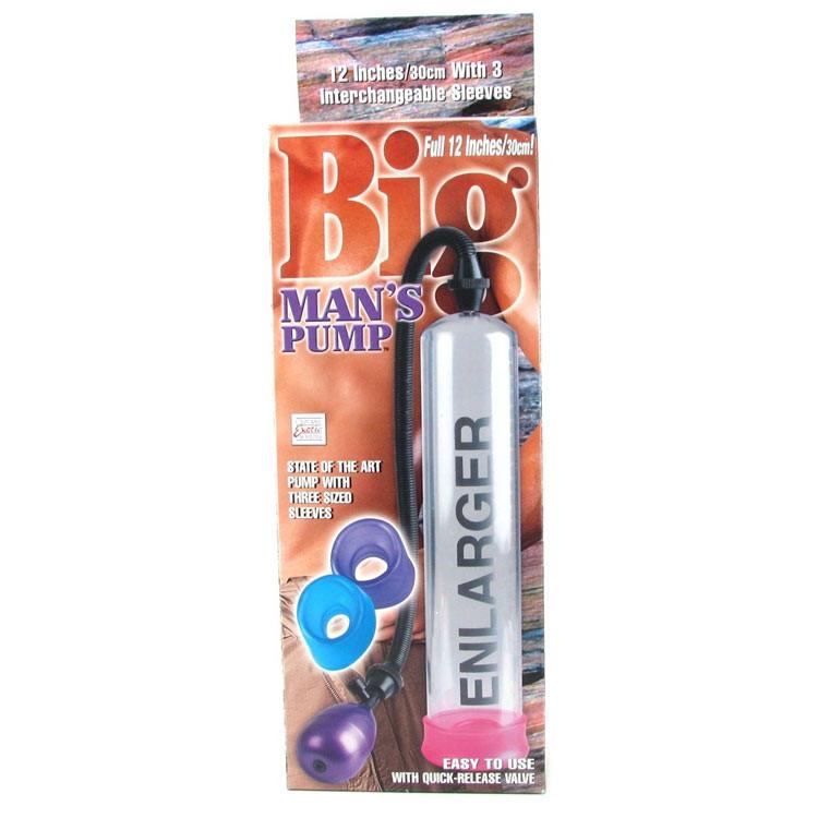 Extra Large Big Mans Vibrating Penis Pump by  California Exotics -  - 4