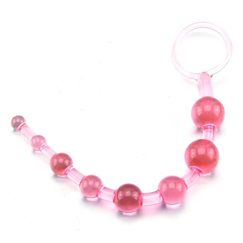 Slim Beginners Anal Beads by  California Exotics -  - 1