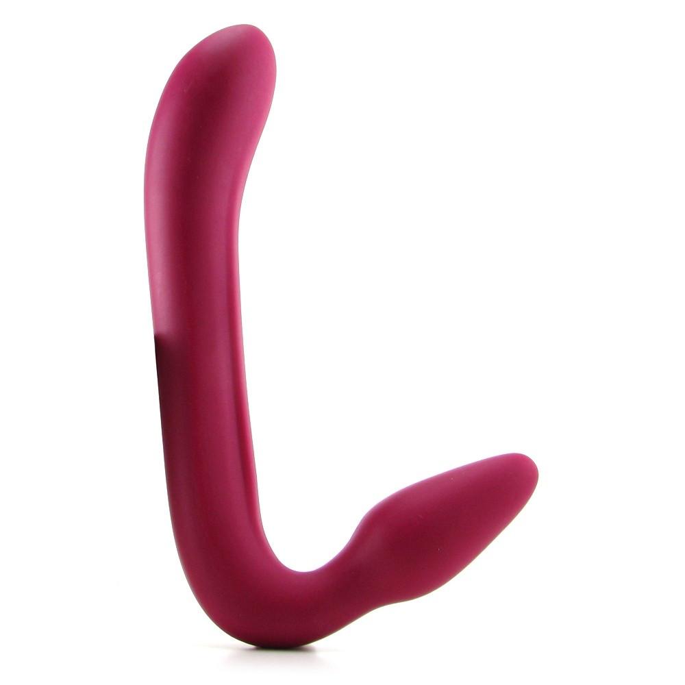 Love Rider Strapless Strap-On Dildo in Raspberry by  California Exotics -  - 2