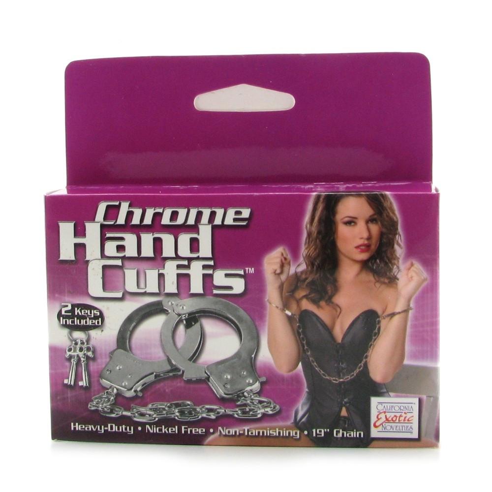 Chrome Hand Cuffs by  California Exotics -  - 4