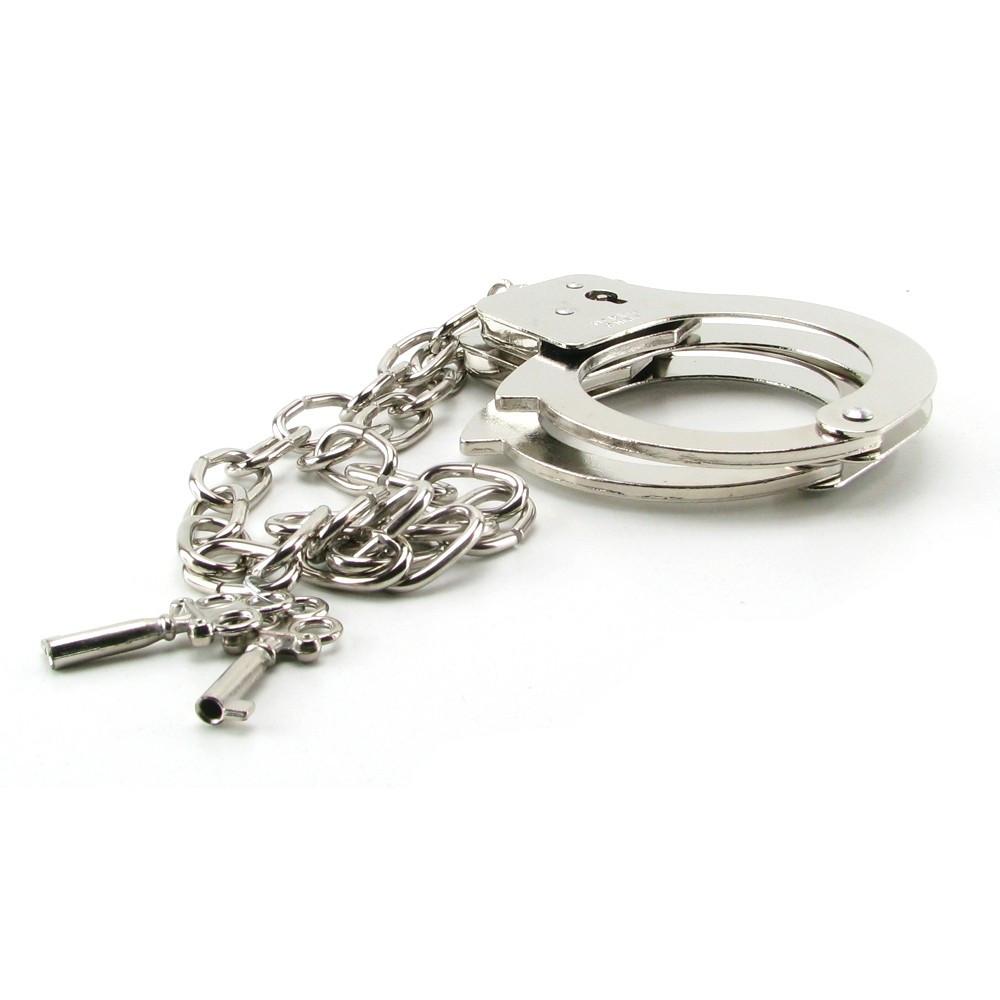 Chrome Hand Cuffs by  California Exotics -  - 3