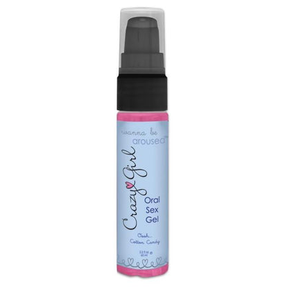 Crazy Girl Oral Sex Gel 2oz/59ml in Cotton Candy