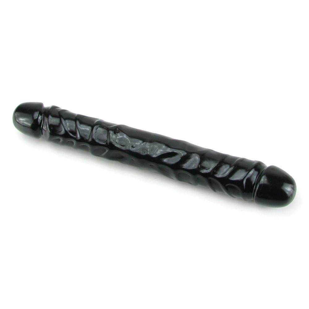 Doc Johnson Jr. Double Header 12 Inch Black Bender Dildo by  Doc Johnson -  - 4