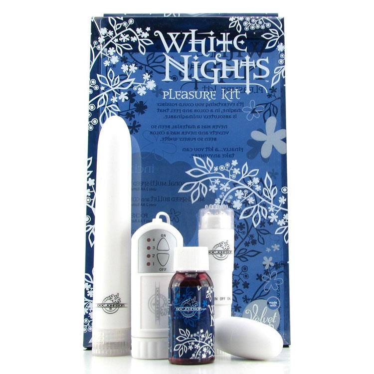 Doc Johnson White Nights Vibrating Pleasure Kit by  Doc Johnson -  - 1
