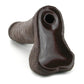 Vac-U-Lock 8 Inch Realistic Cock in Black by  Doc Johnson -  - 5