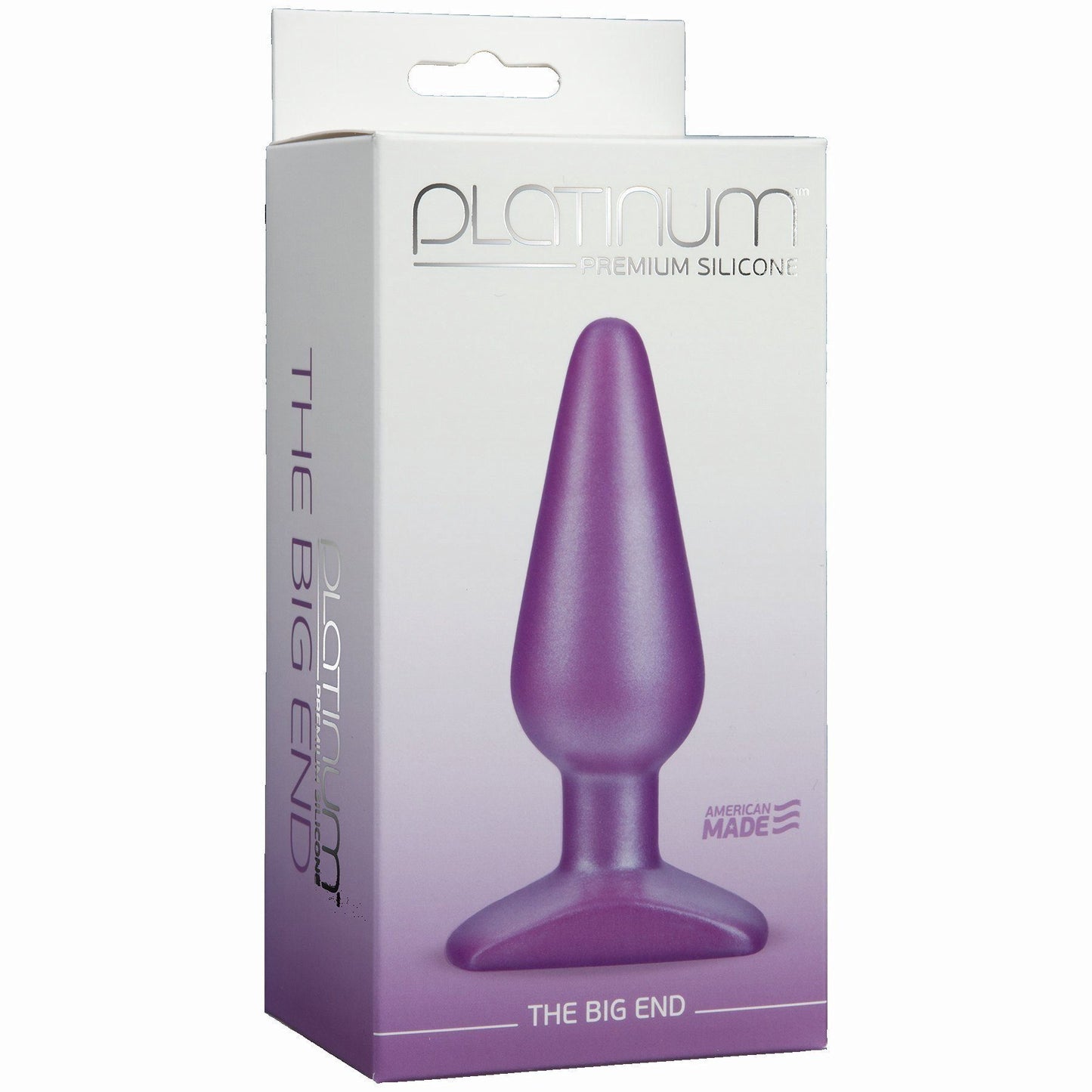 Doc Johnson Silicone Big End Butt Plug