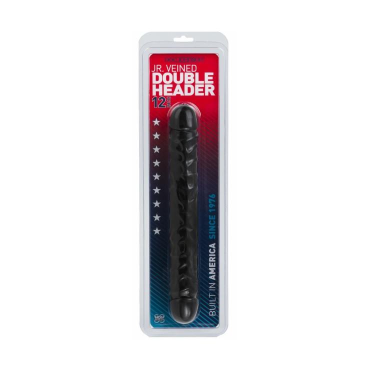 Doc Johnson Double 12 Inch Black Double Dildo