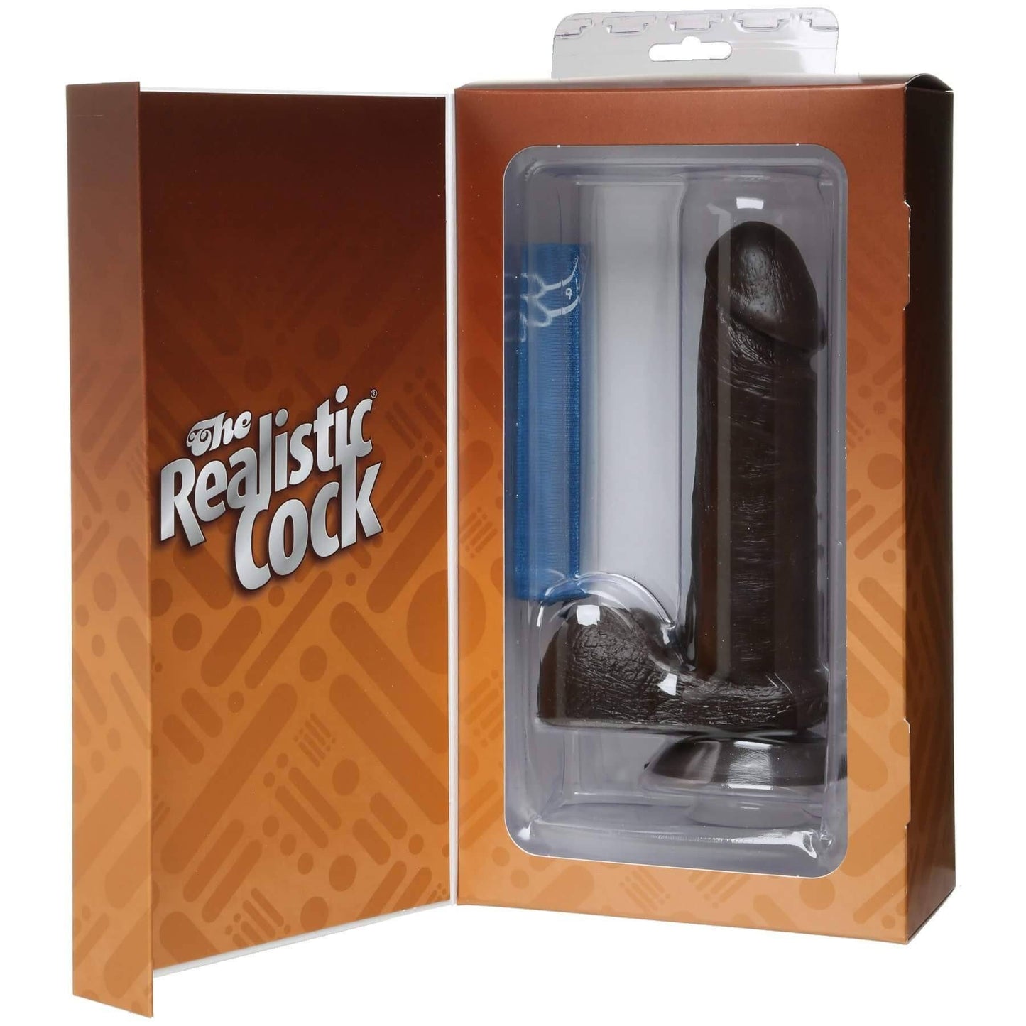 Realistic Cock 6 Inch in Black