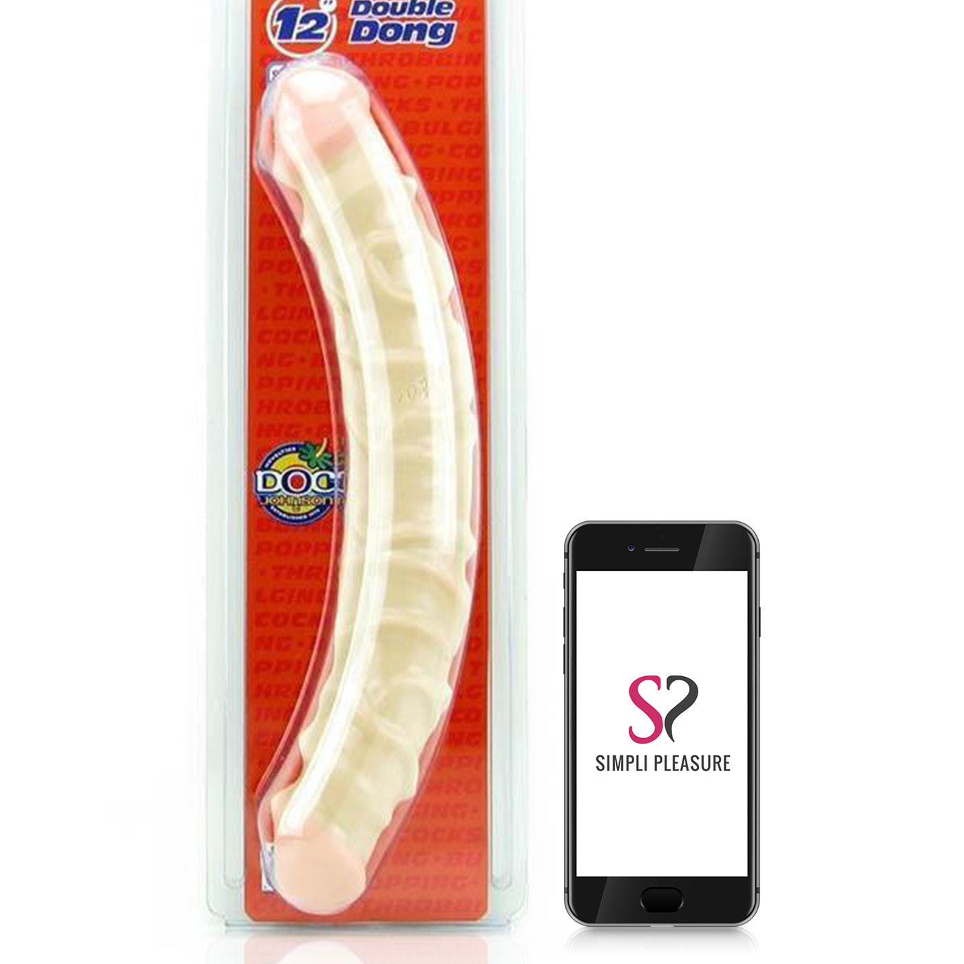 Doc Johnson Realistic 12 Inch Double Dildo