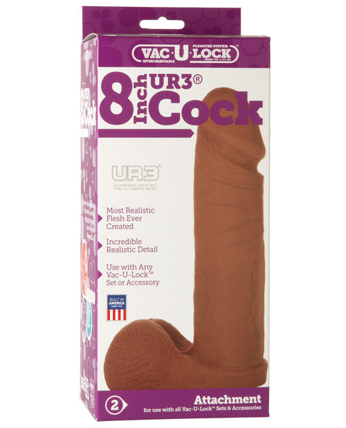 Vac-U-Lock 8" Ultraskyn Cock Attch.