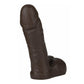 Vac-U-Lock 8 Inch Realistic Cock in Black