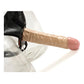 Ultra Vac-U-Lock Harness Set 5 With 8 Inch Vibrating Dildo