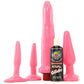Doc Johnson Juli Ashton's Butt Plug & Vibrator 4-Piece Sex Toy Set