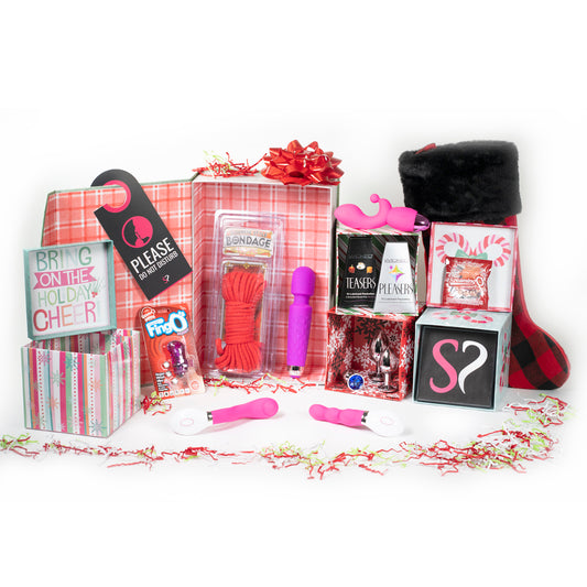 Simpli Pleasure Luxury Christmas Bundle (8 Toys + 2 Free Sample Packs of Lube!) ($400 Retail Value)