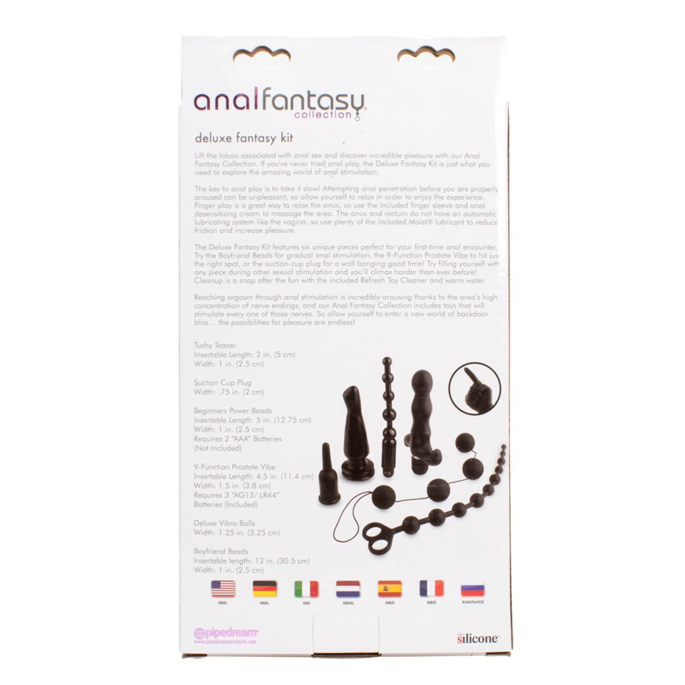 Deluxe Anal Toy Kit: 6 Toys Included + a Free Anal Prep Kit!