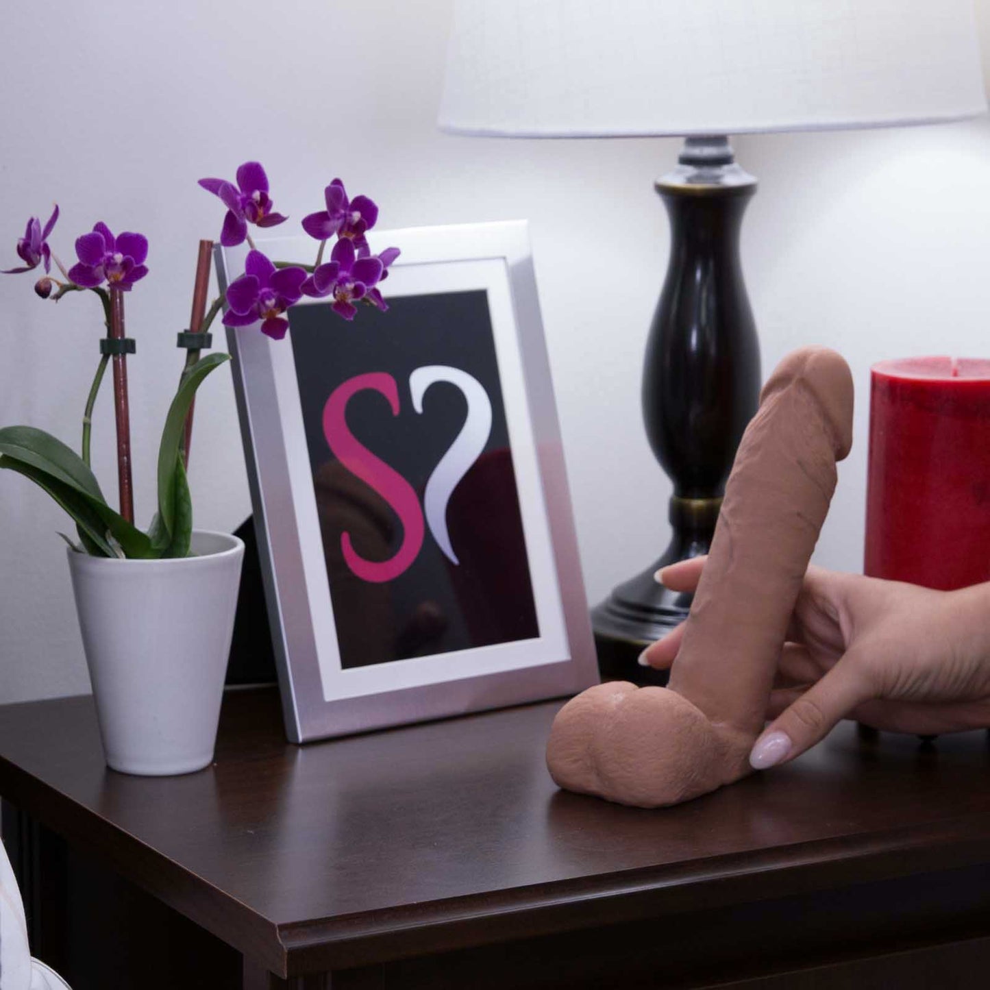Doc Johnson Realistic UR3 6 Inch Brown Dildo