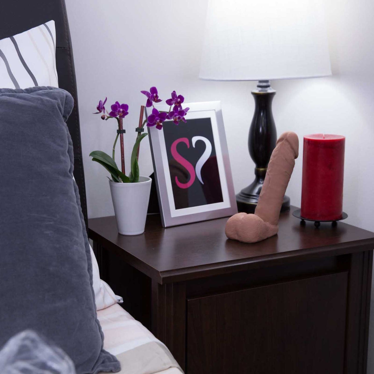 Doc Johnson Realistic UR3 6 Inch Brown Dildo