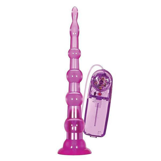 Easy Anal Buddy Vibrating Beaded Butt Plug