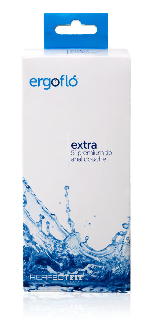 Ergoflo Extra 9 Oz Bulb Medical Grade Douche for Anal Hygiene