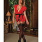 Wrap & G-String Red S/M (Luv Lace) by  MS - 