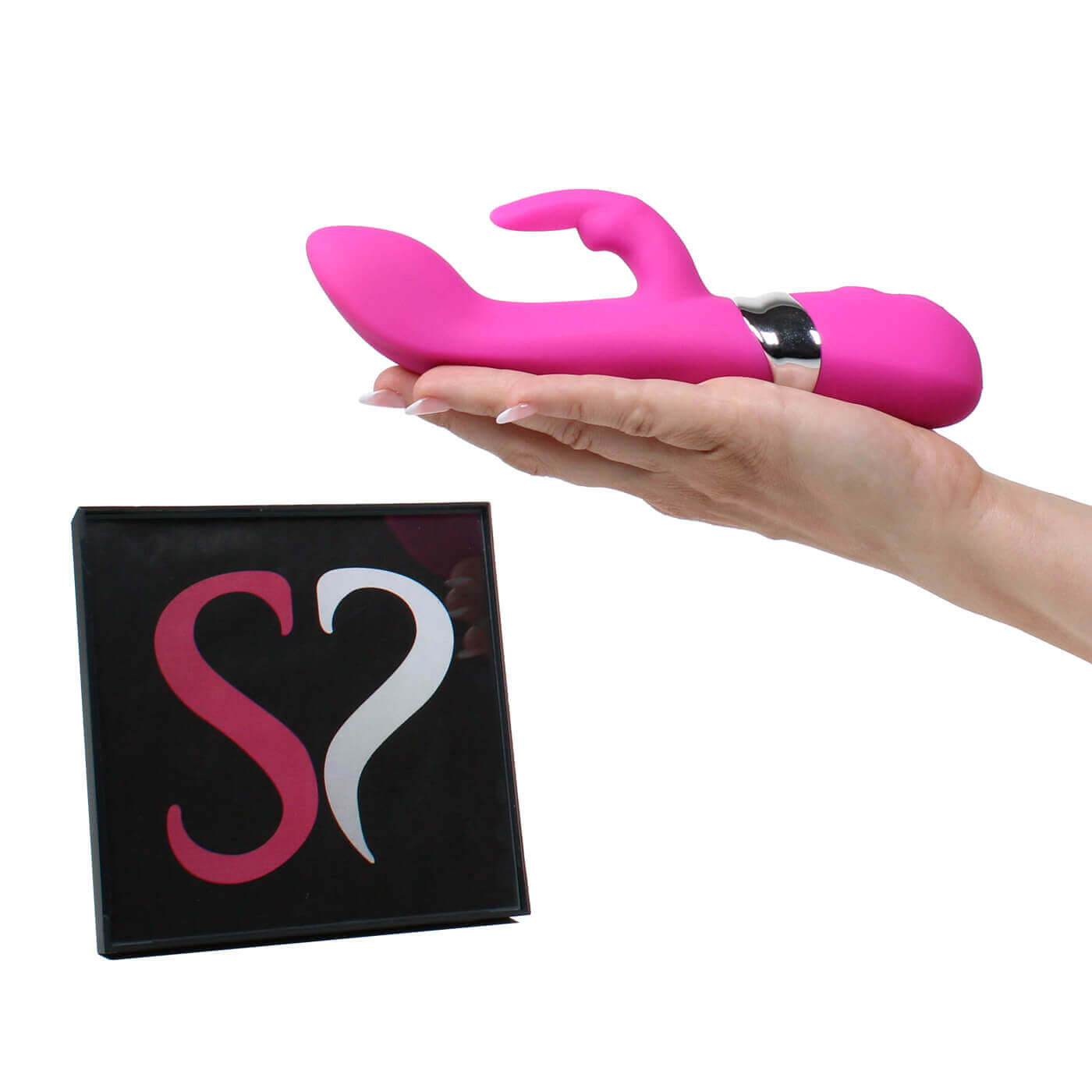 DUALITY 7 Function Rechargeable Dual Motor Quiet G-Spot Rabbit Vibrator