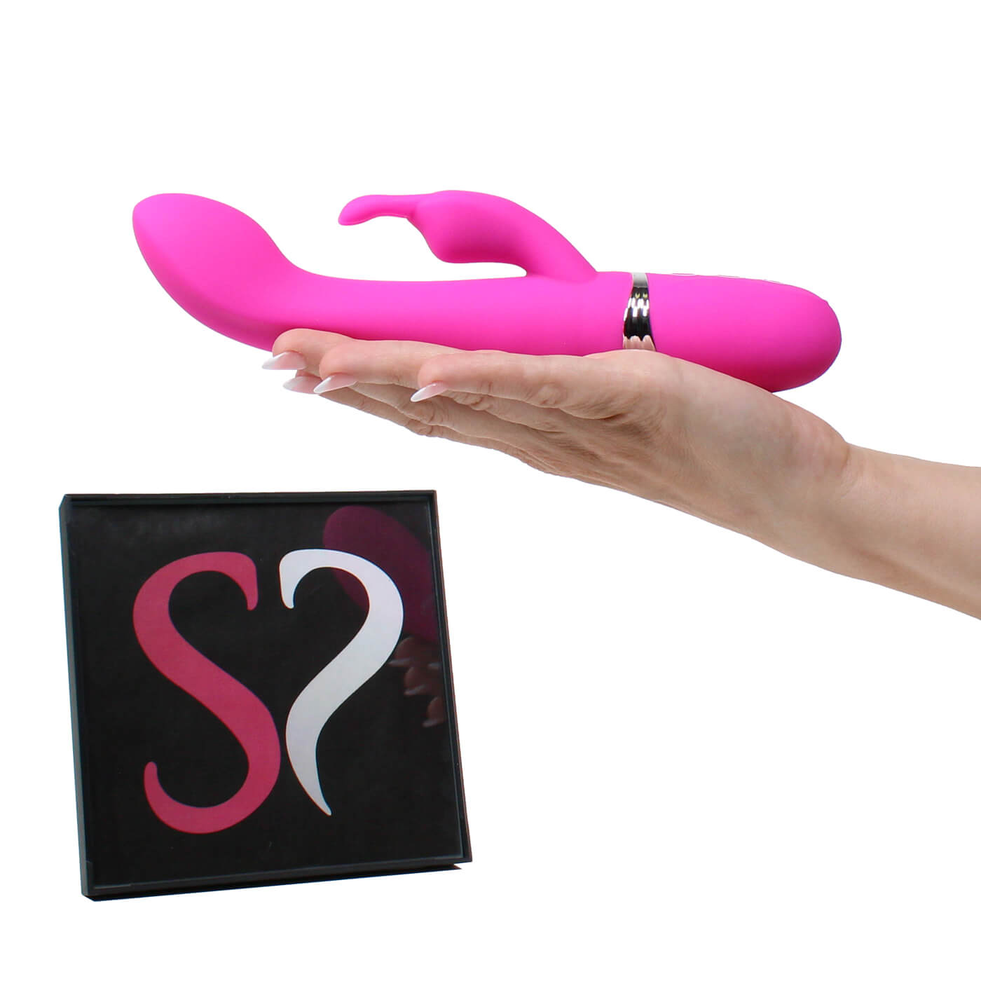 DUALITY 10 Function Rotating Rechargeable Dual Motor G-Spot Rabbit Vibrator