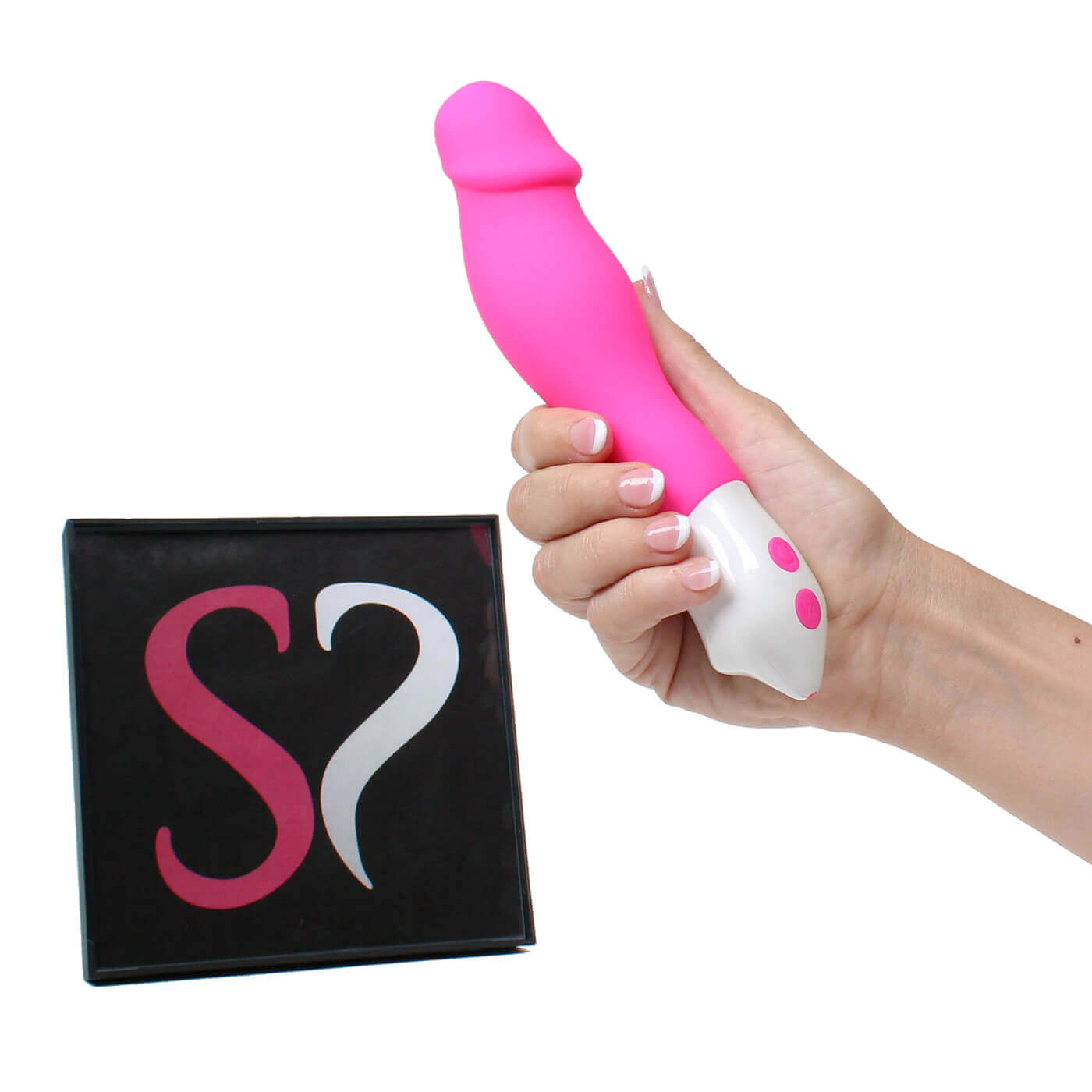 GRAVITATE 7 Function Rechargeable Powerful Tapered Realistic Dildo Vibrator