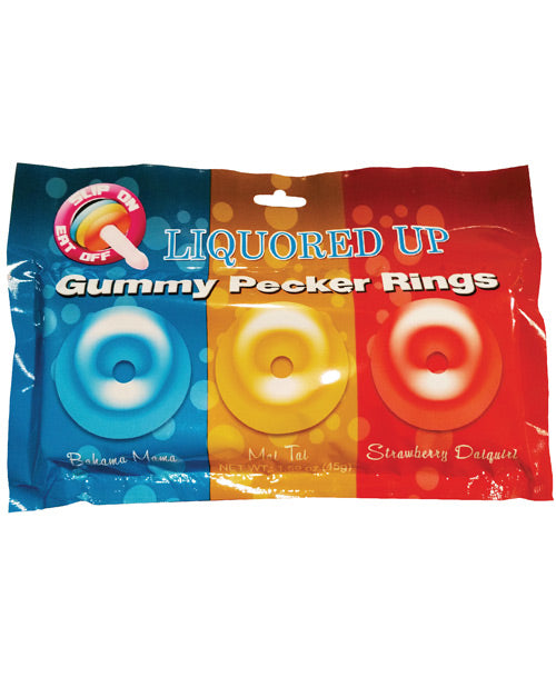 Liquored Up Pecker Gummy Rings