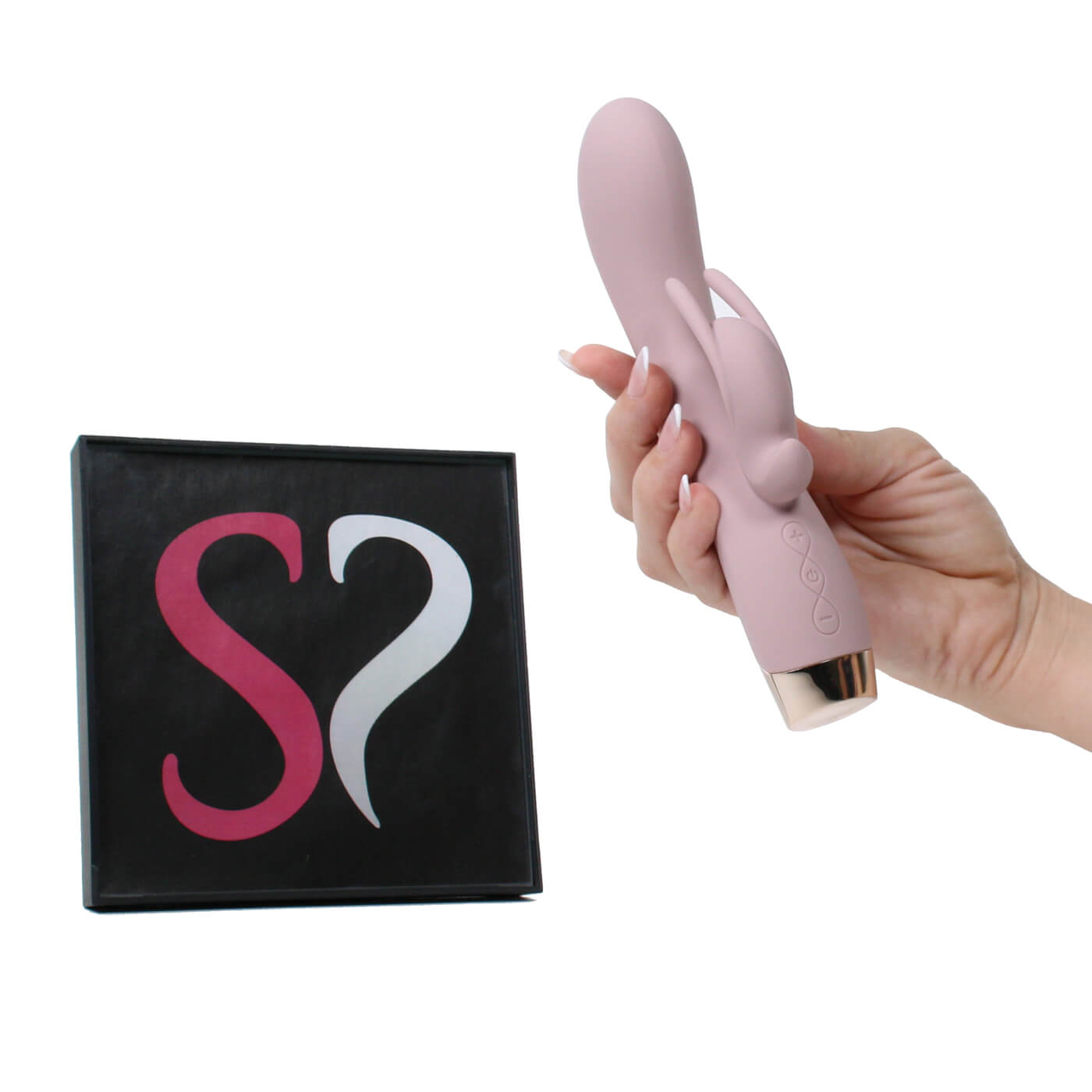 VITALS Luxury Dual Motor Extra Quiet Rechargeable G-Spot Rabbit Vibrator