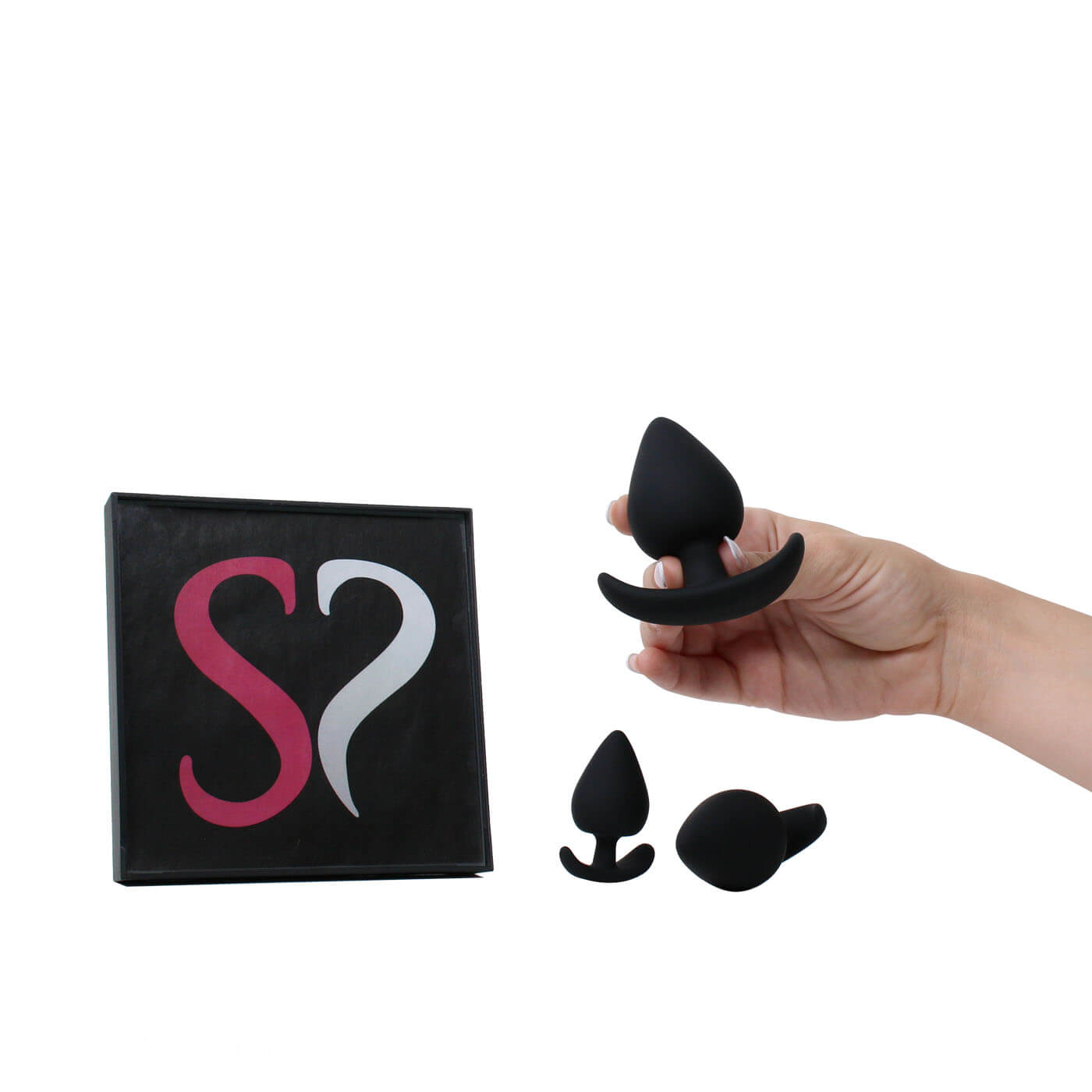 Backdoor Bliss 3 Size Advanced Silicone Butt Plug Set