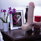 Real Feel Deluxe No.11 Realistic Vibrating 11 Inch Suction Dildo
