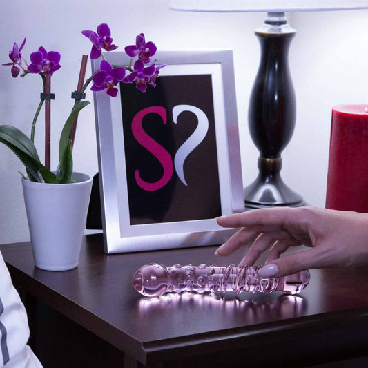 Icicles No. 55 G-Spot Curved Glass Dildo