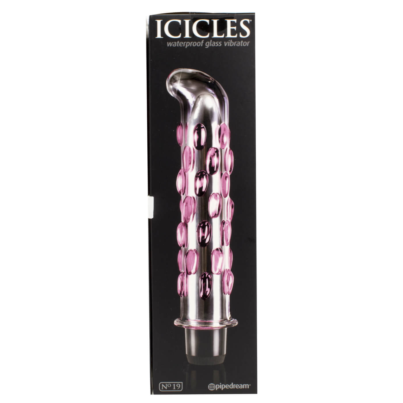 Icicles No. 19 Vibrating Glass Dildo