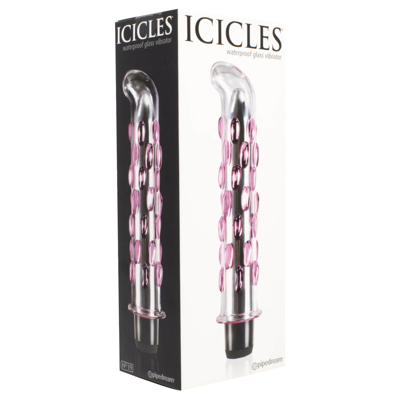 Icicles No. 19 Vibrating Glass Dildo