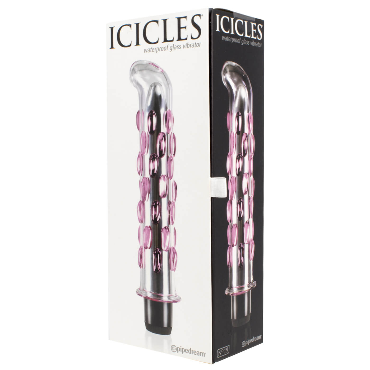 Icicles No. 19 Vibrating Glass Dildo
