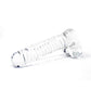 Icicles No. 63 Textured Swirly Glass Dildo