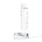 Icicles No. 63 Textured Swirly Glass Dildo