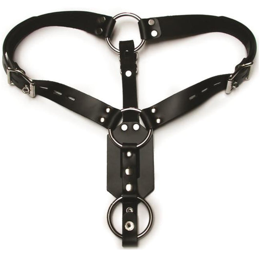 Kinklab Anal Plug Harness With Cock Ring