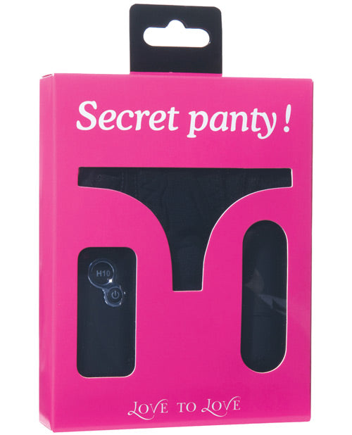 Love to Love Secret Vibrating Panty