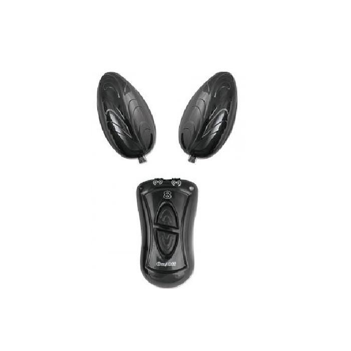 Nasstoys Ebony & Ivory Dual Vibrating Egg .com Pleasure Nasstoys Ebony & Ivory Dual Vibrating Egg .com Pleasure