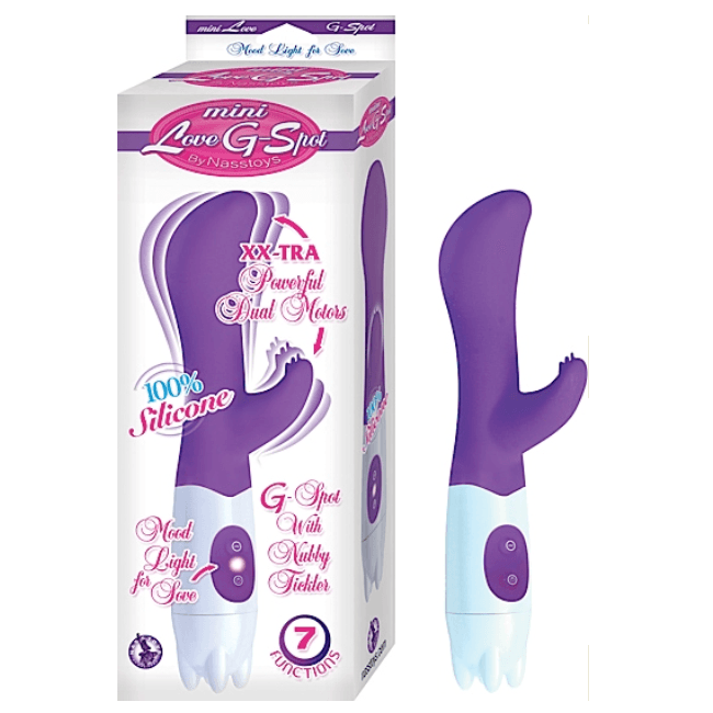 Mini Love 7 Function Waterproof G-Spot Dual Action Vibrator