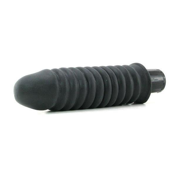 Real Feel No.7 Thick Ribbed 9 Inch Realistic Vibrating Dildo