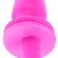 Neon Vibrating Butt Plug